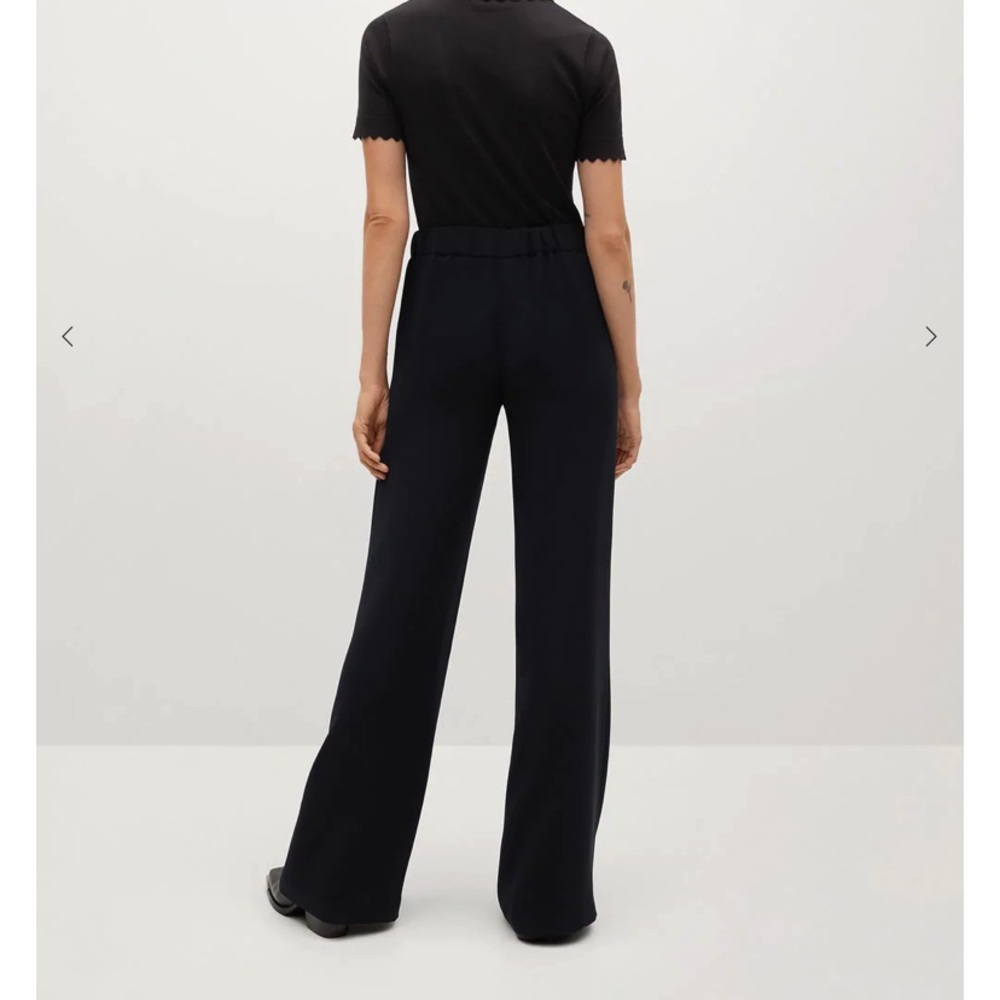 Flowy Straight leg black pants